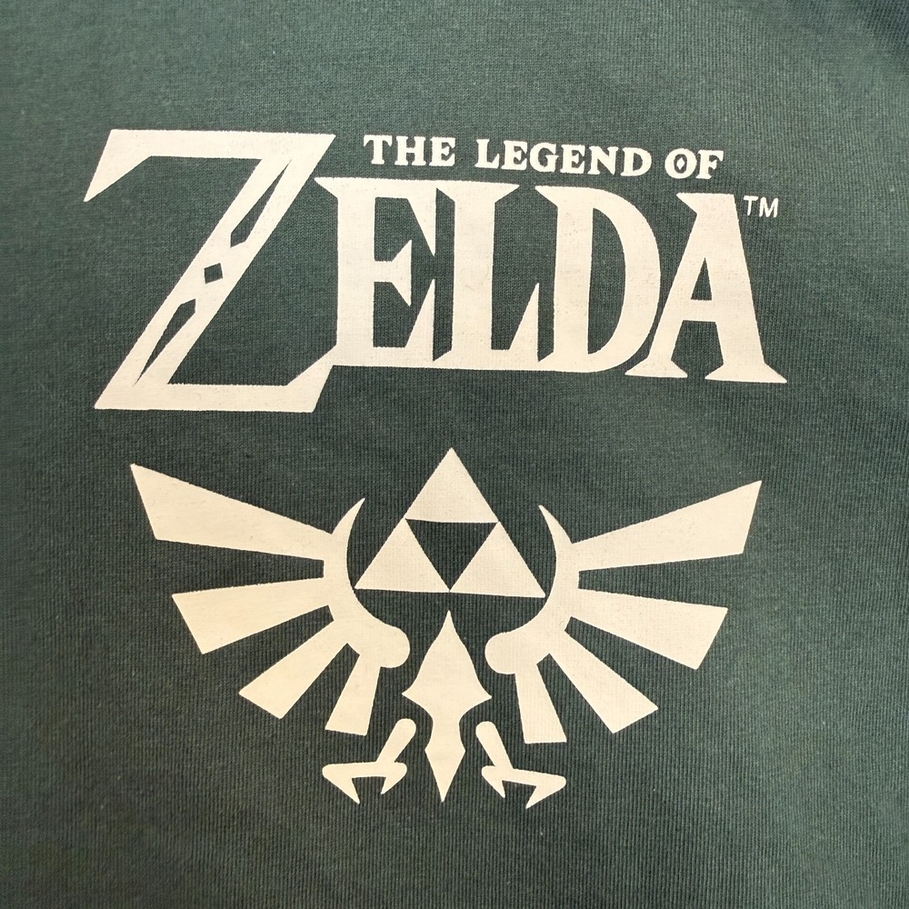Legend of Zelda Kingdom of Hyrule Shirt Tee Men Large Link Graphic Triforce Rare - Picture 3 of 12